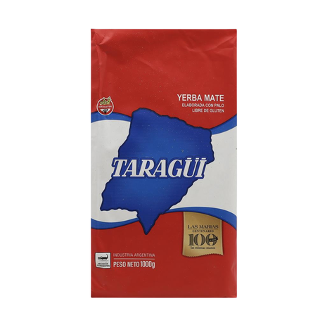 Taragui Traditional Argentine Yerba Mate, 1 kg / 2.2 lb bag