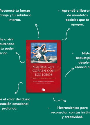 Mujeres que corren con los lobos / Women Who Run with the Wolves – Clarissa Pinkola Estés (Spanish Edition)