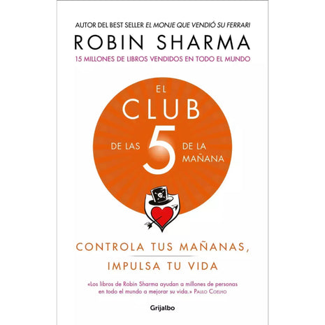El Club de las 5 de la mañana / The 5 AM Club – Robin Sharma (Spanish Book) – International Shipping