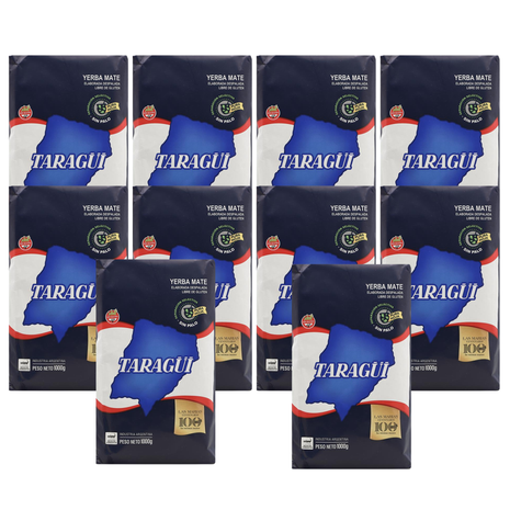 Taragui Sin Palo Argentine Yerba Mate, 500 g (Pack of 10)