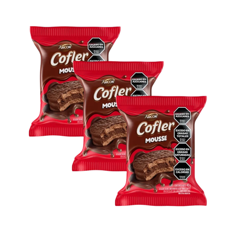 Alfajor Cofler Mousse Simple 40g (x3un) (120g)