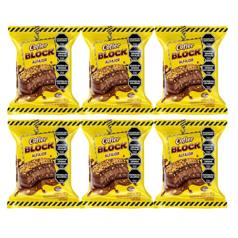 Alfajor Cofler Block Simple 40g (x6un) (240g)