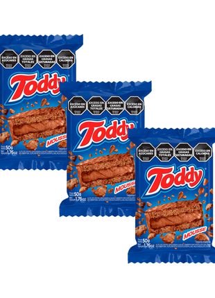 Alfajor Toddy Mousse 50gr (pack x 3un) (150gr)