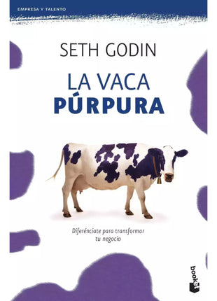 La Vaca Púrpura / Purple Cow – Seth Godin (Spanish Book) – International Shipping