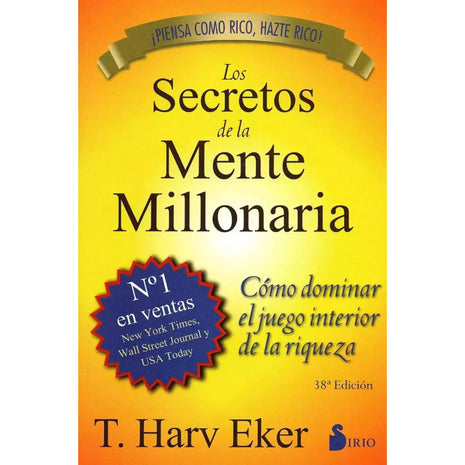 Los Secretos de la Mente Millonaria / Secrets of the Millionaire Mind – T. Harv Eker (Spanish Book) – International Shipping