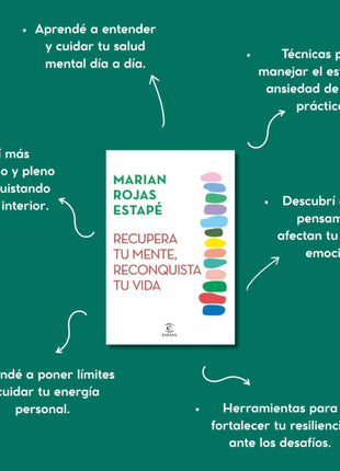 Recupera tu mente, reconquista tu vida / Reclaim Your Mind, Reclaim Your Life – Marian Rojas Estapé (Spanish Edition)