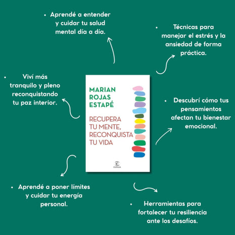 Recupera tu mente, reconquista tu vida / Reclaim Your Mind, Reclaim Your Life – Marian Rojas Estapé (Spanish Edition)