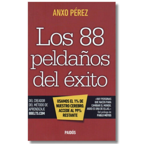 Los 88 Peldaños del Éxito / The 88 Steps to Success – Anxo Pérez (Spanish Book) – International Shipping