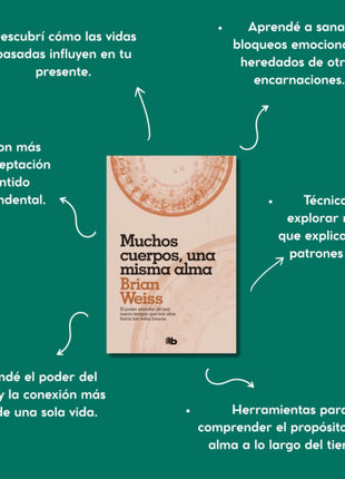 Muchos cuerpos, una misma alma / Many Lives, One Soul – Brian Weiss (Spanish Edition)
