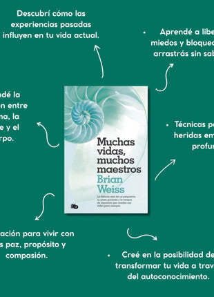 Muchas vidas, muchos maestros / Many Lives, Many Masters – Brian Weiss (Spanish Edition)