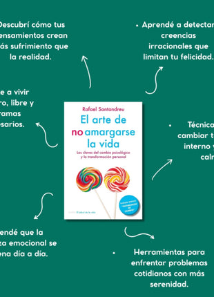 El Arte de no Amargarse la Vida / The Art of Not Making Life Miserable – Rafael Santandreu (Spanish Edition)