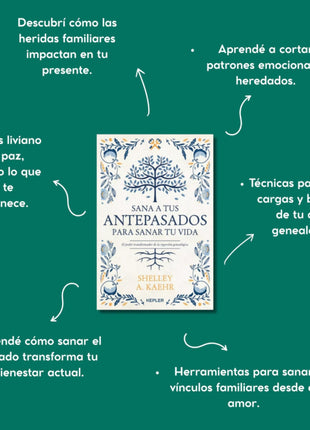 Sana a tus antepasados para sanar tu vida / Heal Your Ancestors to Heal Your Life – Shelley A. Kaehr (Spanish Edition)