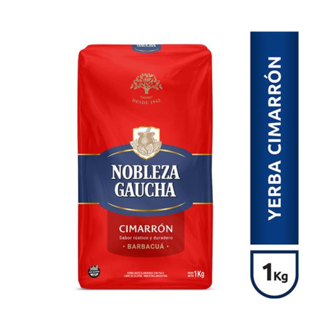 Nobleza Gaucha Cimarron Argentine Yerba Mate, 1 kg / 2.2 lb bag