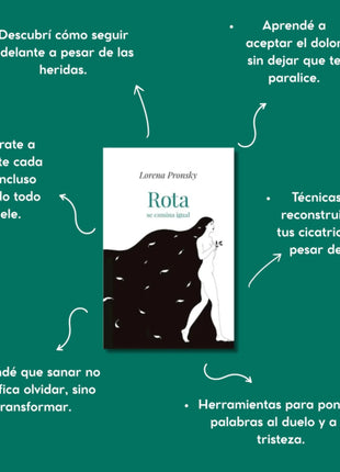 Rota se camina igual / Broken, You Still Walk – Lorena Pronsky (Spanish Edition)
