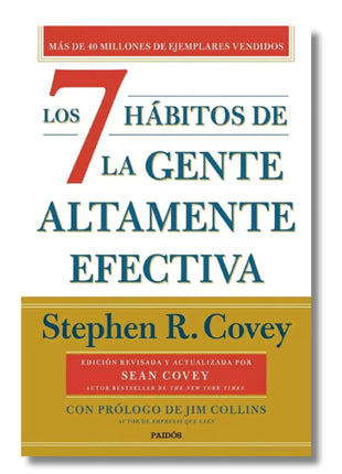 Los 7 Hábitos de la Gente Altamente Efectiva (Nueva Edición 2023) / The 7 Habits of Highly Effective People (New Edition 2023) – Stephen R. Covey (Spanish Book) – International Shipping