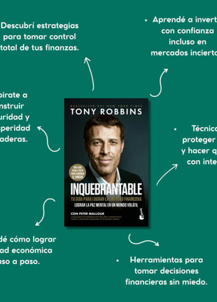Inquebrantable / Unshakeable – Tony Robbins (Spanish Edition)