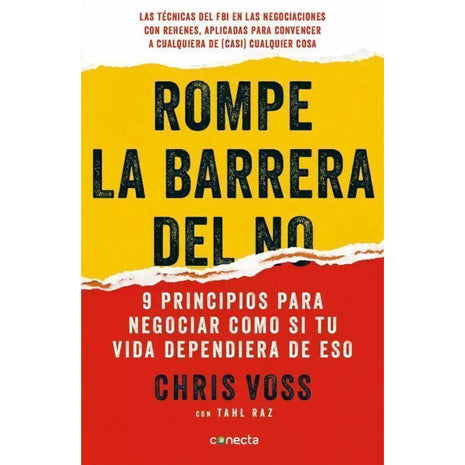 Rompe la Barrera del No / Never Split the Difference – Chris Voss (Spanish Book) – International Shipping