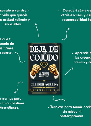 Deja de ser cojudo / Stop Being a Fool – Cleider Agreda (Spanish Edition)