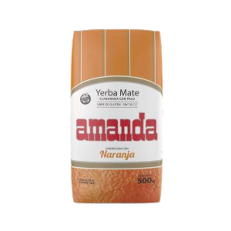 Amanda Naranja Argentine Yerba Mate 500 g