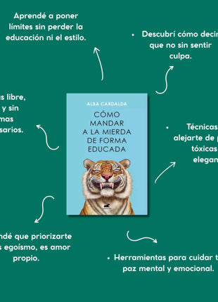 Cómo Mandar a la Mierda de Forma Educada / How to Say No Politely – Alba Cardalda (Spanish Edition)