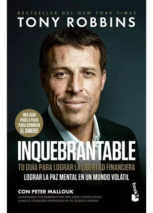 Inquebrantable / Unshakeable – Tony Robbins (Spanish Book) – International Shipping