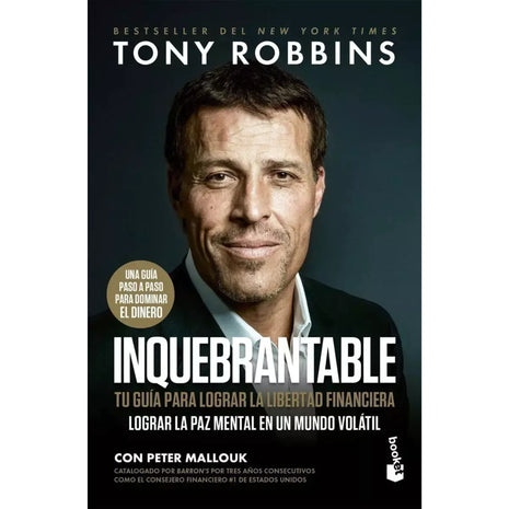 Inquebrantable / Unshakeable – Tony Robbins (Spanish Book) – International Shipping