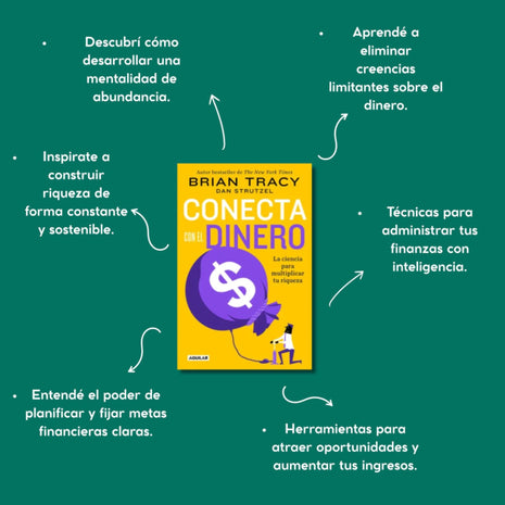 Conecta con el Dinero / Connect with Money – Brian Tracy (Spanish Edition)