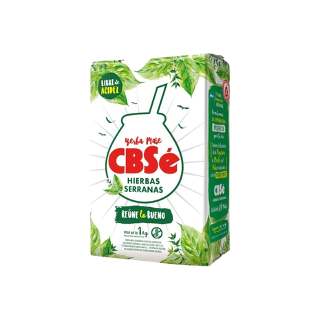 CBSe Hierbas Serranas Argentine Yerba Mate, 1 kg / 2.2 lb bag