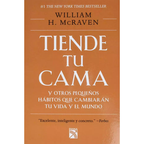 Tiende Tu Cama / Make Your Bed – William H. McRaven (Spanish Book) – International Shipping