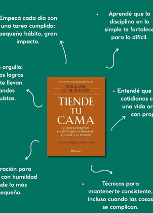 Tiende tu cama / Make Your Bed – William H. McRaven (Spanish Edition)