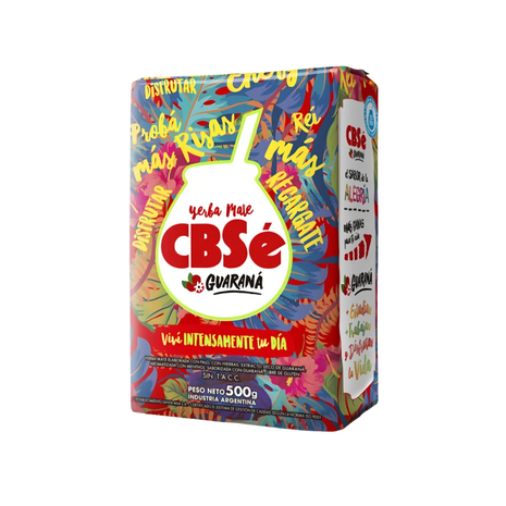 CBSe Guarana Argentine Yerba Mate, 500 g / 1.1 lb bag