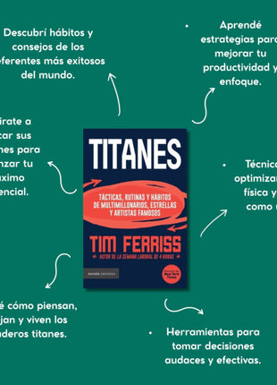 Titanes / Tools of Titans – Timothy Ferriss (Spanish Edition)