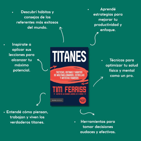 Titanes / Tools of Titans – Timothy Ferriss (Spanish Edition)