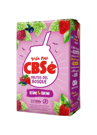 CBSe Frutos del Bosque Argentine Yerba Mate, 500 g / 1.1 lb bag