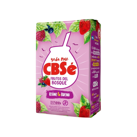 CBSe Frutos del Bosque Argentine Yerba Mate, 500 g / 1.1 lb bag