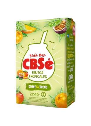 CBSe Frutos Tropicales Argentine Yerba Mate, 500 g / 1.1 lb bag