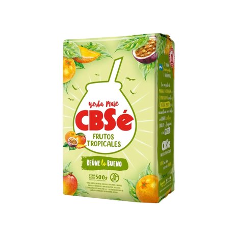 CBSe Frutos Tropicales Argentine Yerba Mate, 500 g / 1.1 lb bag