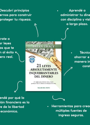 21 leyes absolutamente inquebrantables del dinero – Brian Tracy (Spanish Edition)
