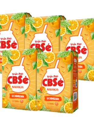CBSe Naranja Argentine Yerba Mate, 500 g (Pack of 5)