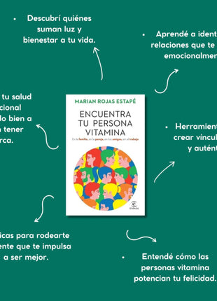 Encuentra tu persona vitamina / Find Your Vitamin Person – Marian Rojas Estapé (Spanish Edition)