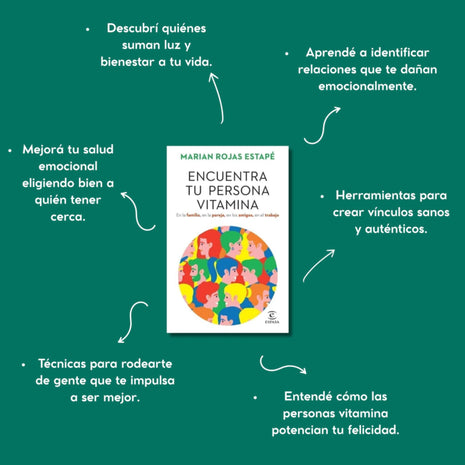 Encuentra tu persona vitamina / Find Your Vitamin Person – Marian Rojas Estapé (Spanish Edition)