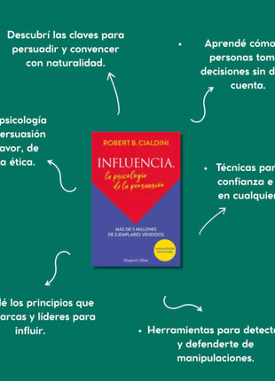 Influencia, la psicología de la persuasión / Influence: The Psychology of Persuasion – Robert B. Cialdini (Spanish Edition)
