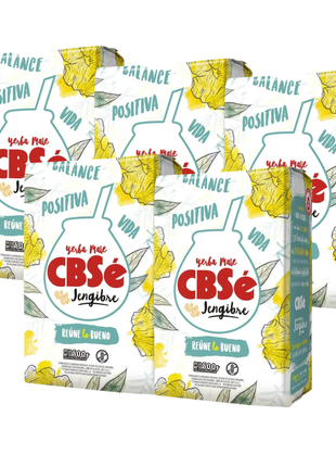 CBSe Jengibre Argentine Yerba Mate, 500 g (Pack of 5)