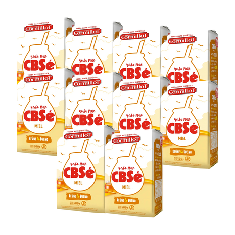 CBSe Con Miel Argentine Yerba Mate, 500 g (Pack of 10)