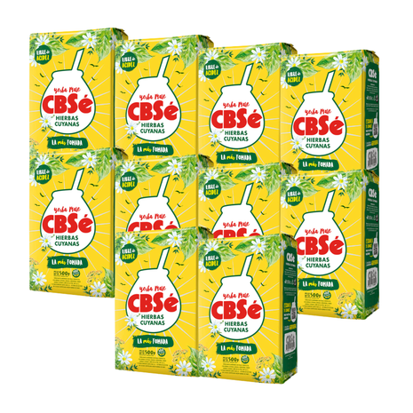 CBSe Hierbas Cuyanas Argentine Yerba Mate, 500 g (Pack of 10)