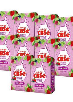 CBSe Frutos del Bosque Argentine Yerba Mate, 500 g (Pack of 10)