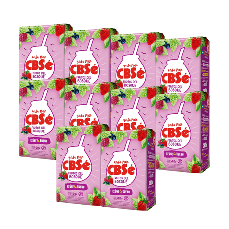 CBSe Frutos del Bosque Argentine Yerba Mate, 500 g (Pack of 10)