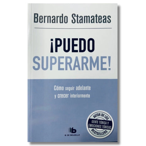 Puedo Superarme / I Can Overcome Myself – Bernardo Stamateas (Spanish Book) – International Shipping