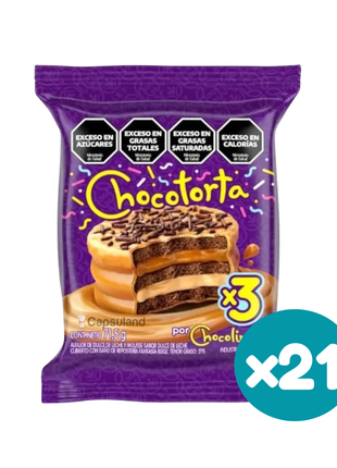 Alfajor Chocotorta 71.5gr (Caja x21 unidades) (1500.5gr)