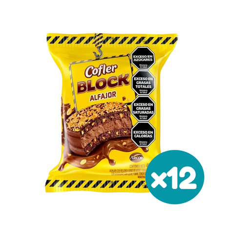 Alfajor Cofler Block Simple 40g (x12un) (480g)